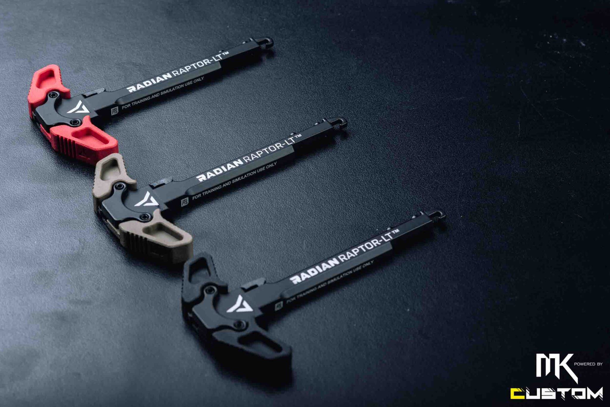 Radian Raptor Colors PTS RADIAN RAPTOR-LT AMBIDEXTROUS CHARGING HANDLE (AEG) V.2 - MK CUSTOM