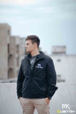 MK CUSTOM - Wind Breaker doble capa  Negro