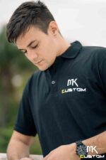 MK CUSTOM - Polo Classic T Negro - Imagen 3