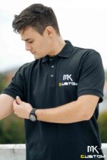 MK CUSTOM - Polo Classic T Negro - Imagen 4