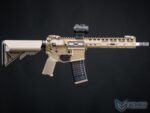 EMG Noveske Licensed N4 Gen 3 Airsoft AEG Marcadora Electrica (Color: FDE) - Imagen 3