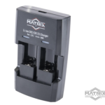Matrix CR123 Li-Ion USB Cargador de bateria