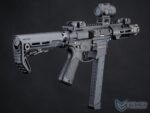 EMG G&P x Strike Industries x PWS Licensed 9mm Marcadora electrica AEG 4" CQB - Imagen 2