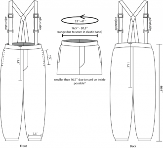 NOVRITSCH –  3D Ghillie Suit – Pantalones (Camuflaje: AMBER) - Imagen 2