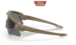 OAKLEY - SI Ballistic M Frame Alpha  Lentes balisticos  Color TAN - Imagen 7