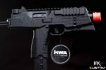 KWA KMP9 Gas Blowback Airsoft Submachine Gun (Color: Negro + RAIL) - Imagen 5