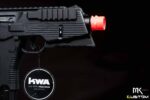 KWA KMP9 Gas Blowback Airsoft Submachine Gun (Color: Negro + RAIL) - Imagen 4