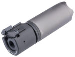 B&T Licensed Rotex-V QD Mock Suppressor (Color: Gris / Compacto) - Imagen 2