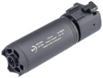 B&T Licensed Rotex-V QD Mock Suppressor (Color: Negro / Compacto) - Imagen 2