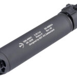 B&T Licensed Rotex-V QD Mock Suppressor (Color: Negro / Largo)