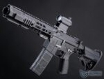 EMG SAI GRY Gen. 2 Forge Style Receiver AEG Training Rifle w/ JailBrake Muzzle and GATE ASTER Programmable MOSFET (Model: CQB / Negro)