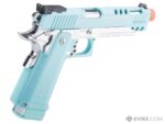 G&G GPM1911 CP Gas Blowback Airsoft Pistol w/ Hard Case (Color: Macaron Blue) - Imagen 6
