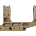 UNITY TACTICAL - Fast LPVO Scope mount FDE (KIT RMR + Aimpoint offset)