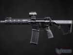 EMG Helios Daniel Defense Licensed MK18 RIII Airsoft AEG Rifle w/ CYMA Platinum Gearbox (400 FPS / Gun Only) - Imagen 7