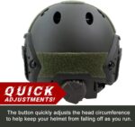 Helment FAST PJ -  Casco Tactico -  (Color : OD) - Imagen 3
