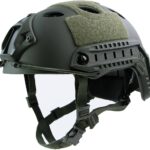 Helment FAST PJ -  Casco Tactico -  (Color : OD)