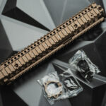 Madbull Daniel Defense MK12 12" M4A1 RIS II Airsoft CNC Aluminum RIS (Color: TAN)