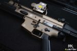 FN Herstal-Licensed SCAR-SC Compact Airsoft AEG BLOWBACK - TAN (Version: + Mira) - Imagen 3