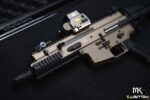 FN Herstal-Licensed SCAR-SC Compact Airsoft AEG BLOWBACK - TAN (Version: + Mira) - Imagen 5