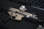 FN Herstal-Licensed SCAR-SC Compact Airsoft AEG BLOWBACK - TAN (Version: + Mira) - Imagen 6