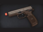 Cybergun FN Herstal Licensed FNX-45 Tactical Airsoft Gas Blowback Pistol by VFC  (BLACK + 1Mag extra) - Imagen 9