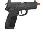 Cybergun FN Herstal Licensed FNX-45 Tactical Airsoft Gas Blowback Pistol by VFC  (BLACK + 1Mag extra) - Imagen 2