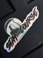 MK CUSTOM - Holo Sticker  "STAY THE COURSE" - Imagen 2