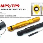 TNT - MP9 Retrofit kit V3 S+ / T-HOP / 143mm for KSC MP9 / TP9 GBB (Gold)