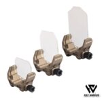 HWO- Protector de mira picatinny ( pack de 3 placas) - Imagen 2