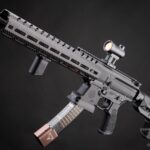 Custom JW SIG SAUER ProForce MPX AEG w/ EMG TTI JW Suite (Model: Faux Carbon Fiber Handguard / 350 FPS)