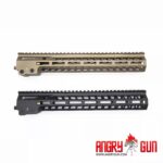 ANGRY GUN - MK14 M-LOK RAIL 13 INCH - BLK - Imagen 4