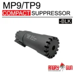 ANGRY GUN - MP9/TP9 COMPACT SUPPRESSOR - DUMMY VER. (BLK) - Imagen 3