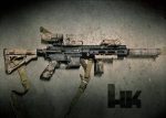 YAN - REMINGTON RAHG 9" Handguard HK416 - Imagen 2