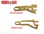ANGRY GUN -  Steel Light Weight Bolt Stop Plate for TM MWS M4
