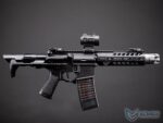 EMG Strike Industries Tactical Competition CGS System Gas Blowback Airsoft Rifle (Model: PDW / Black) - Imagen 4