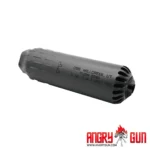 ANGRY GUN - 3D-PRINTED STAINLESS STEEL FLOW 556K DUMMY SUPPRESSOR (CERAKOTE BLACK / FDE) - Imagen 5