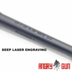 ANGRY GUN - MK14/MK16 DD GOV ALUMINIUM OUTER BARREL SET SERIES FOR MARUI MWS/MTR GBB 14.5" - Imagen 2