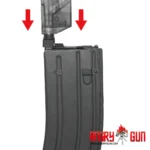 ANGRYGUN - ENHANCED POLYCARBONATE MAGAZINE LIP FOR MARUI MWS GBB / EMG LANCER L5AWM V2 MWS MAGAZINE - Imagen 3