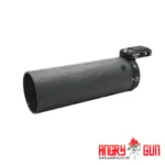 ANGRY GUN - U-RAC STYLE SUPPRESSOR SHIELD - BLACK CARBON 6.5 INCH