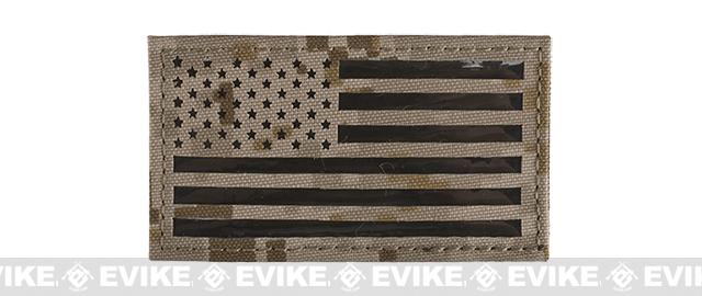 em5536la1 Avengers IR Reflective American Flag Patch AOR1 - Imagen 1