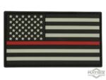 Glow in the Dark PVC American Flag Patch - Imagen 2