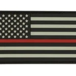 Glow in the Dark PVC American Flag Patch