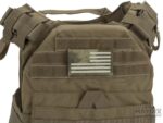 Glow-in-the-Dark American Flag Patch - Imagen 3