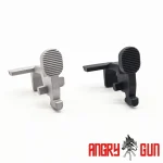 ANGRY GUN - STAINLESS STEEL BOLT STOP FOR MARUI MWS GBB (BLACK OR SILVER)