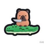 "Capybara On A Mission" PVC Morale Patch