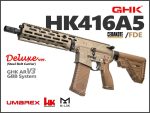 GHK - HK416A5 AIRSOFT GBB (GHK AR /M4 V3 GBB System)H&K Licensed - DELUXE VERSION