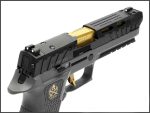 Parabellum - P320 SPECTRE COMP AIRSOFT GBB Pistol (Aluminum Slide & Barrel & Compensator /Black Slide + Gray Grip) /PB - Imagen 6