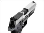 VFC - SA320 Two Tone AIRSOFT GBB Pistol (SA 320 Series) /P320 /M17 (Sliver Slide /Black Grip) /Stark Arms - Imagen 4