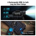 OLIGHT - Baldr Pro R Recargable 1350lumens (laser verde) - Imagen 11