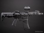 KRYTAC Trident MK3 PDW-M Airsoft AEG Rifle - Imagen 7